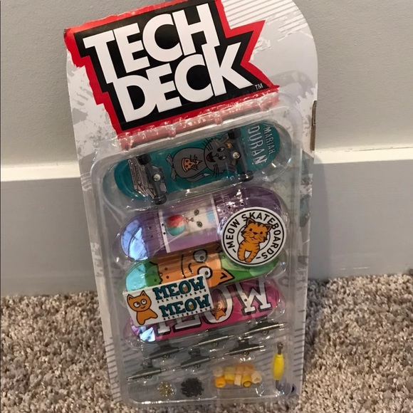 Tech Deck Toys Tech Deck Fingerboard Skateboard Meow Poshmark